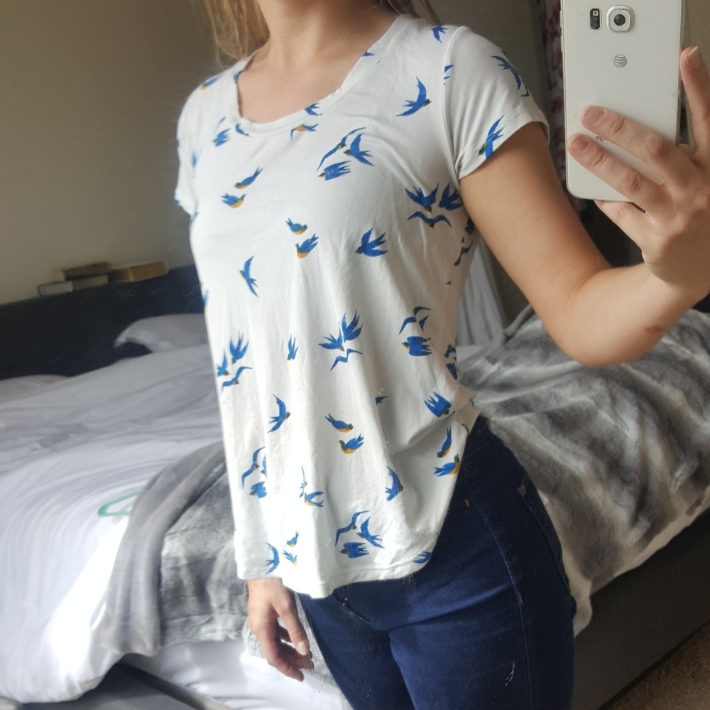 Bird Graphic Top